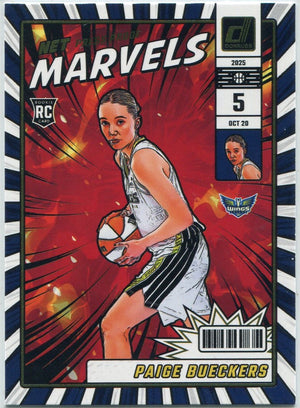 Paige Bueckers 2025 Panini Donruss Net Marvels Press Proof RC #23