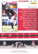 Kyle Pitts 2021 Panini Playbook Card #104