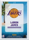 LeBron James 2024 - 2025 Panini Donruss Optic Splash Card #5