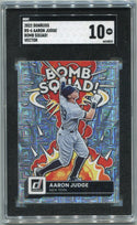 Aaron Judge 2022 Panini Donruss Bomb Squad Vector Parallel Card #BS-6 SGC Graded 10