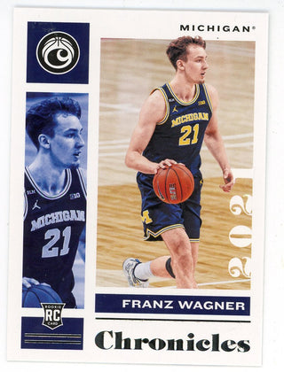 Franz Wagner 2021 Panini Chronicles Draft Picks Rookie Card #9