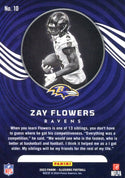 Zay Flowers 2023 Panini Illusions Rookie Card #10