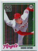 Shohei Ohtani 2021 Topps Chrome 70 Years Of Topps Baseball Card #70YTC-28