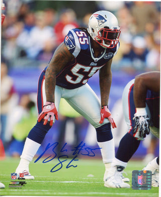 Brandon Spikes Autographed 8x10 Football Photo