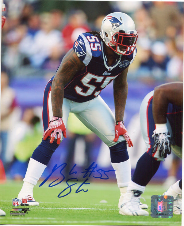 Brandon Spikes Autographed 8x10 Football Photo