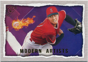 Shohei Ohtani 2020 Topps Gallery Modern Artist Card #MP-19