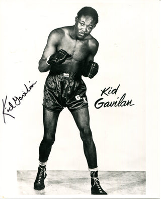 Kid Gavilan Autographed 8x10 Boxing Photo