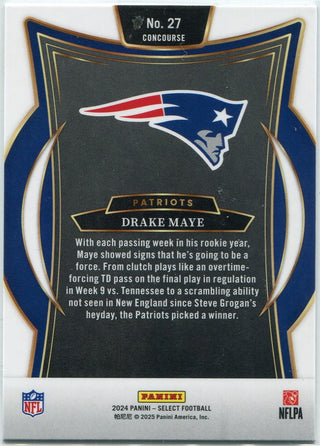 Drake Maye 2024 Panni Select RC #27