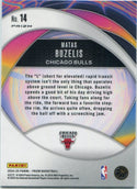 Matas Buzelis 2024 - 2025 Panini Prizm Instant Impact Silver Prizm RC #14