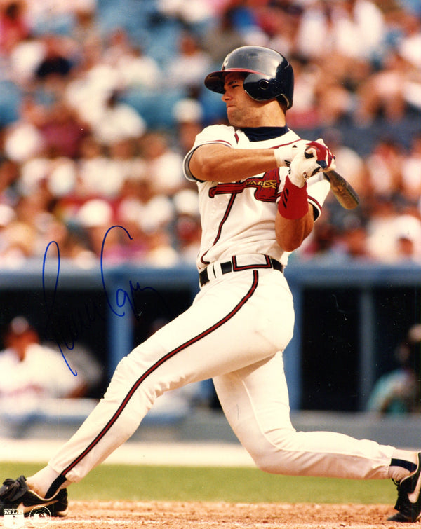Javy Lopez Autographed 8x10 Baseball Photo