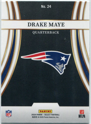 Drake Maye 2024 Panni Select Turbocharged RC #24
