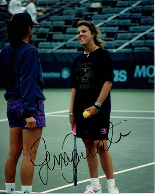 Jennifer Capriati Autographed Tennis 8x10 Photo