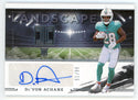 De'Von Achane Autographed 2023 Panini Impeccable Landscape #RLA-DA