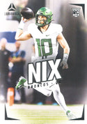 Bo Nix 2024 Panini Luminance Rookie Card #130