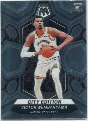 Victor Wembanyama 2023 - 2024 Panini Mosaic City Edition RC #282