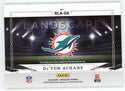 De'Von Achane Autographed 2023 Panini Impeccable Landscape #RLA-DA