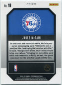 Jared McCain 2024 - 2025 Panini Prizm Emergent Silver Prizm RC #19