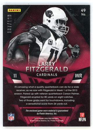 Larry Fitzgerald 2013 Panini Spectra #49 Jersey Card/199