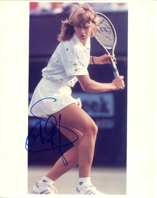 Steffi Graf Autographed 8x10 Tennis Photo