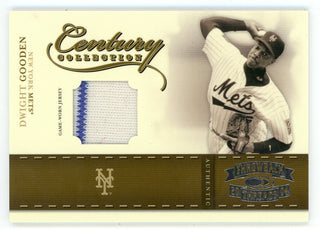 Dwight Gooden 2004 Donruss Throwback Threads Century Collections Patch Relic #CC-20