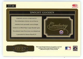 Dwight Gooden 2004 Donruss Throwback Threads Century Collections Patch Relic #CC-20