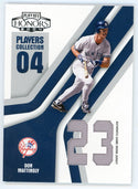 Don Mattingly 2004 Donruss Player Collection Patch Relic #PC-22