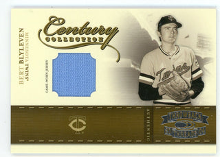 Bert Blyleven 2004 Donruss Throwback Threads Century Collection Patch Relic #CC-6