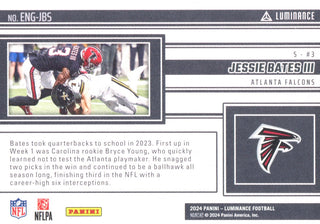 Jessie Bates III 2024 Panini Luminance Card