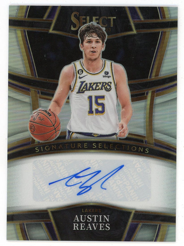 Austin Reaves 2022-23 Panini Select Autographed #SS-ARV