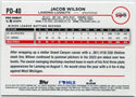 Jacob Wilson 2024 Topps Pro Debut RC #PD-40