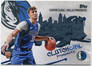 Cooper Flagg 2025 - 2026 Topps Clutch City RC #CC-1