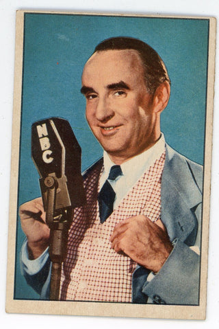 Walter O'Keefe 1953 Television and Radio Stars of NBC Card #24