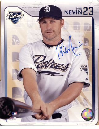 Phil Nevin Signed 8x10 Photo
