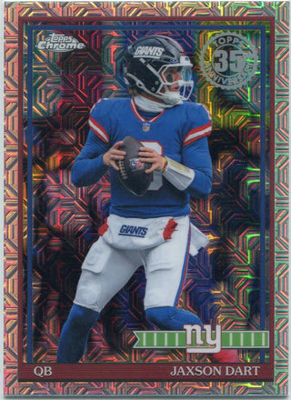 Jaxson Dart 2026 Topps Flagship Silver Pack Card #91TC-33