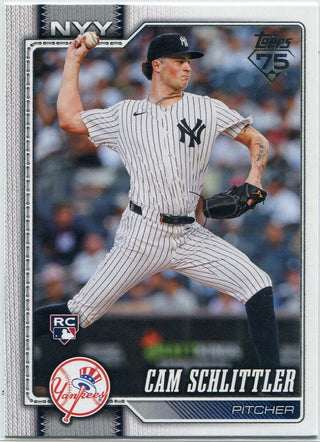 Cam Schlittler 2026 Topps RC #111