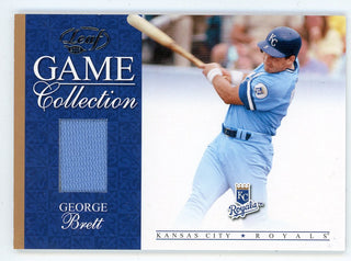 George Brett 2005 Leaf Game Collection Patch Relic #LGC5
