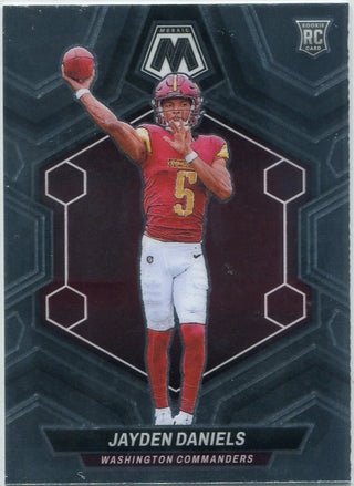 Jayden Daniels 2024 Panini Mosaic RC #302