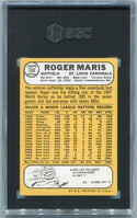 Roger Maris 1968 Topps Card #330 SGC Graded 5