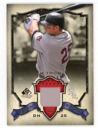 Jim Thome 2008 Upper Deck SP Legendary Cuts Destine For History Patch Relic #DH-JT