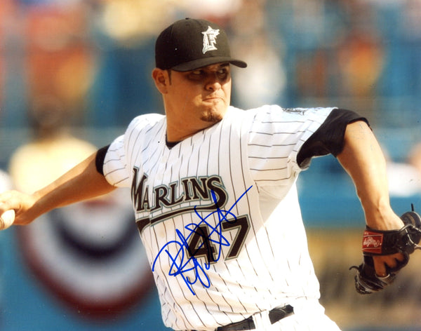 Ricky Nolasco Signed 8x10 Photo