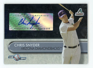 Chris Snyder 2005 Topps Autograph Issue #TT-CS Card