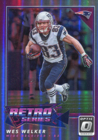 Wes Welker 2023 Donruss Optic Card