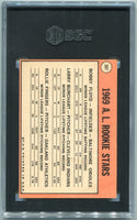 Rollie Fingers 1969 Topps Rookie Stars RC #597 SGC Graded 6