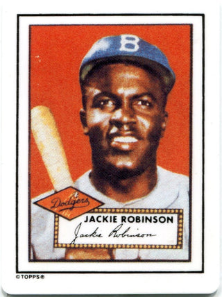 Jackie Robinson 1990 The Hamilton Collection 1952 Porcelain Card #D1653