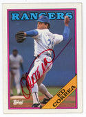 Ed Correa Autographed 1988 Topps #277