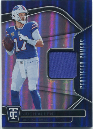 Josh Allen 2024 Panini Totally Certified Jersey Card #CG-JAN