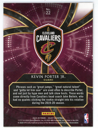 Kevin Porter Jr. 2019-20 Panini Select Phenomenon Card #22