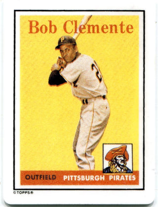 Roberto Clemente 1990 The Hamilton Collection 1958 Porcelain Card #D3331