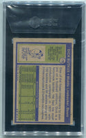 Dick Butkus 1972 Topps Card #170 SGC Graded 4