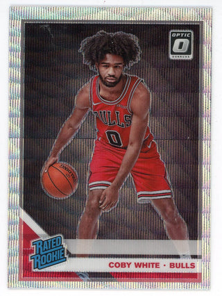 Coby White 2019-20 Donruss Optic Rated Rookie Card #180